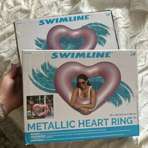 Swimline Heart-Shaped Pool Float ( 2 )